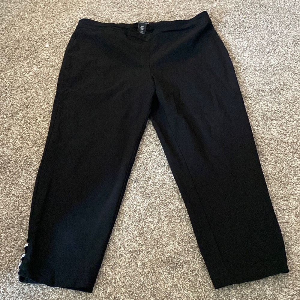 Zac & Rachel Woman size 20W black dress pants
